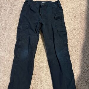 5.11 Tactical Men's Black Cargo Pants